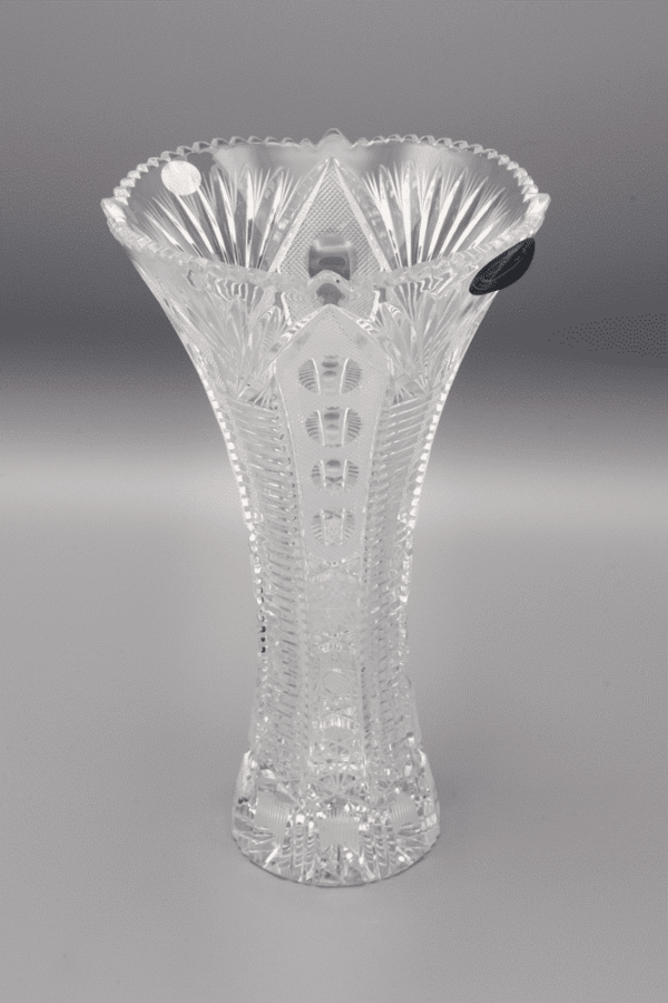 Vasă din cristal tăiat ÚSVIT 20 cm - imagine 2