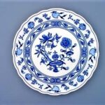 Blue onion - Farfurie de tort 31 cm - portelan original ceapa, calitate 1