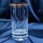 Pahare cristal taiate 380 ml set 6 bucati