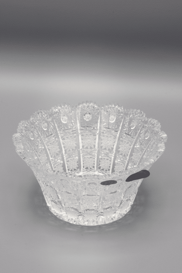Vas de cristal tăiat ÚSVIT 14 cm - imagine 2