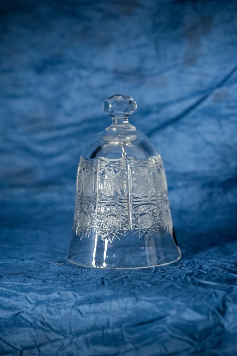 Clopot decorativ taiat cristal 14 cm