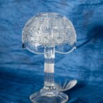 Suport lumanare taiat cristal pentru o lumanare de 30 cm