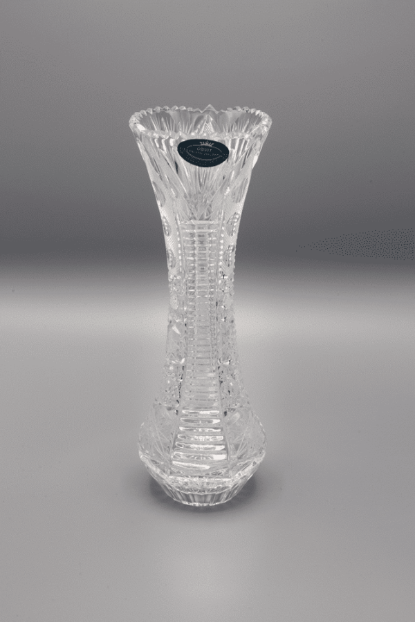 Vasă din cristal tăiat ÚSVIT 23 cm - imagine 2
