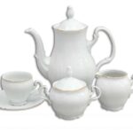 Set de cafea pentru 6 dungi aurii Berna
