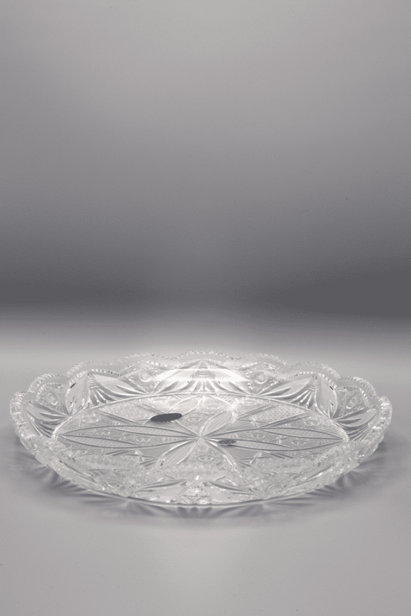 Placă tăiată cristal ÚSVIT 27 cm - imagine 2