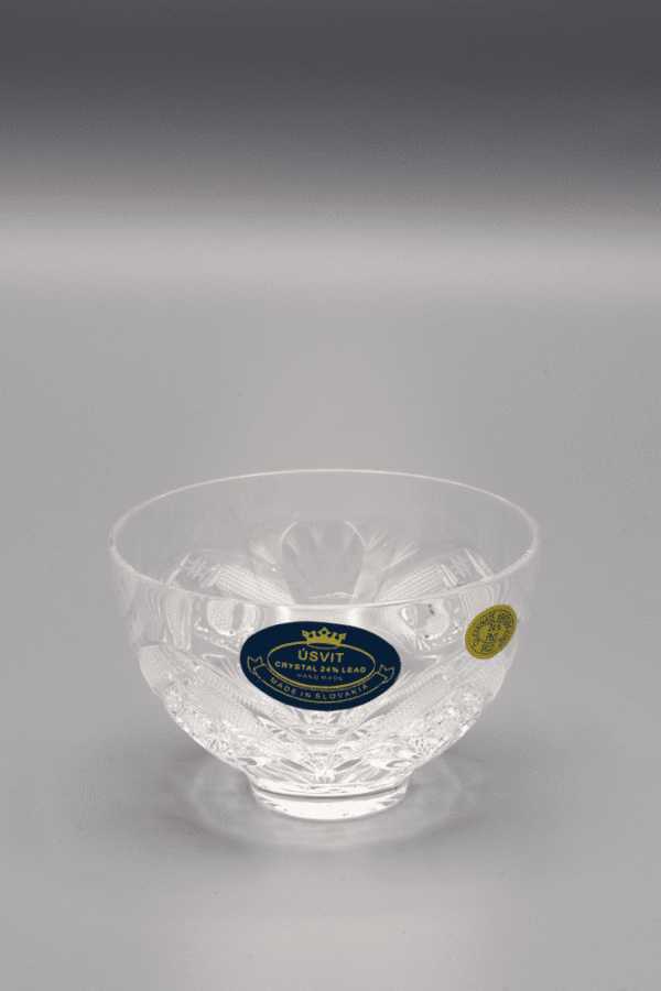 Vas de cristal tăiat ÚSVIT 7,5 cm - imagine 2