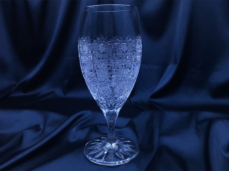 Pahare cristal taiate 160 ml set 6 bucati