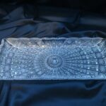 Placă exclusivă tăiată cristal 45 cm
