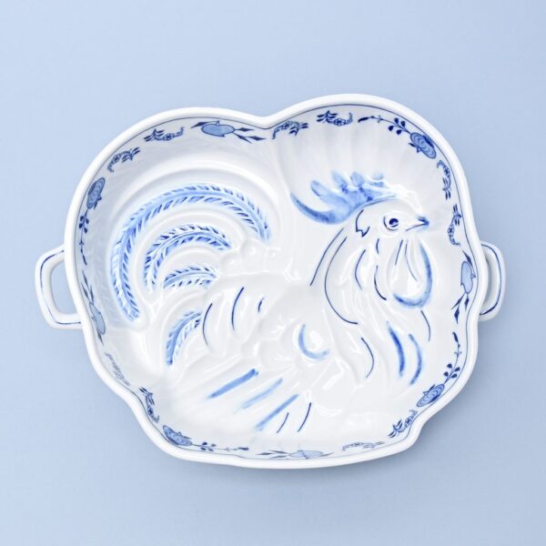 Cibulák – Kohút – forma na pečenie 1,2 l – originál cibuľový porcelán 1. akosť