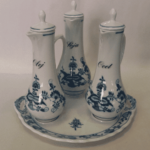 Blue onion - Set carafa - porțelan original Blue onion