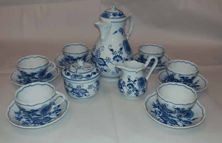 Onion - Set cafea 0,12 l - porțelan original Blue onion