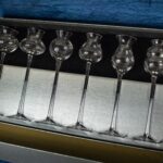Pahare de degustare suflate manual 65 ml set de 6 bucati