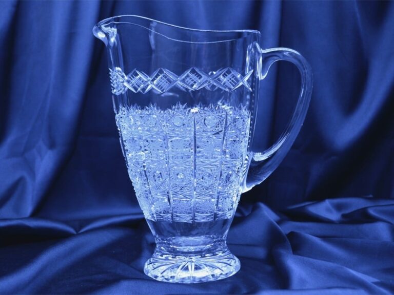 Vas de cristal taiat 2000 ml