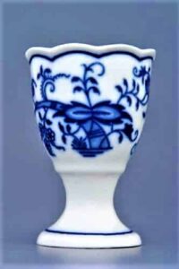 Cibulák – Kalíšok na vajcia bez podstavca 7.5 cm – originálny cibuľový porcelán 1. akosť