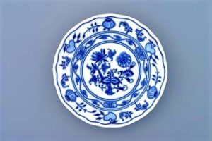Cibulák – Tanier dezertný 13 cm – originálny cibuľový porcelán 1. akosť