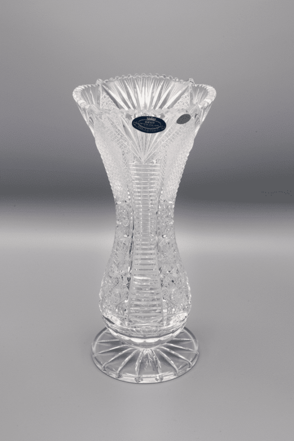 Vasă din cristal tăiat ÚSVIT 26 cm - imagine 2