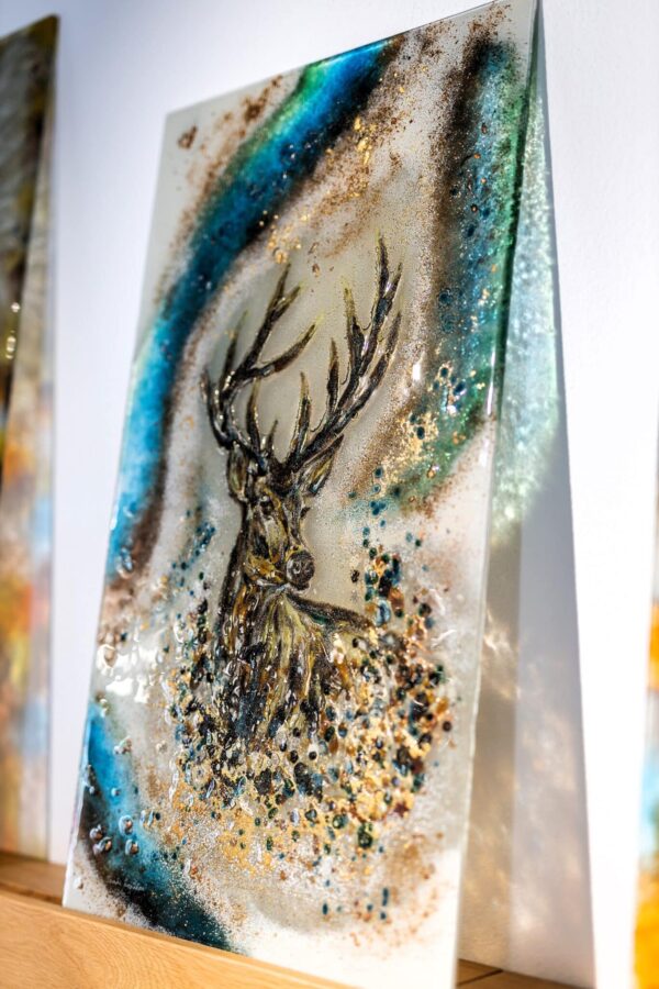 Sticlă de artă Veronika Rusňáková 42x84 cm - imagine 2