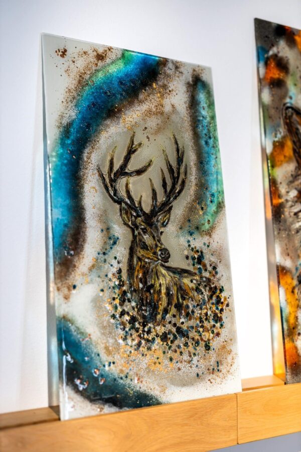Sticlă de artă Veronika Rusňáková 42x84 cm - imagine 3