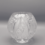 Vaza sferica taiata cristal ÚSVIT 15 cm