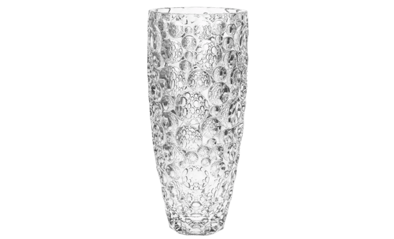 Vaza de cristal Lisa vaza mare 35 cm