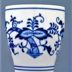 Blue onion - Cana fara maner 0,25 l - portelan original ceapa, calitate I