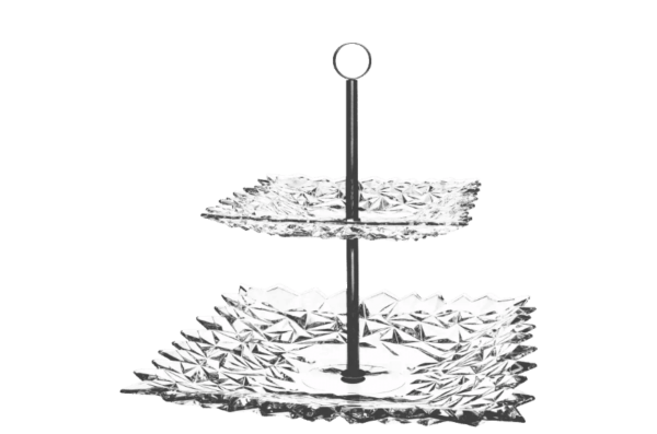 Miska Gla two tier plate 30,5 cm
