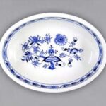 Cibulák – Misa zapekacia oválna 21,5 cm – originálny cibuľový porcelán 1. akosť