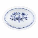 Cibulák – Miska zapekacia oválna 18 cm – originálny cibuľový porcelán 1. akosť