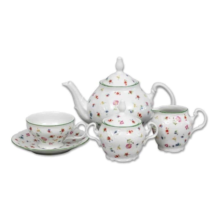 Set de ceai pentru 6 persoane Floarea Berna