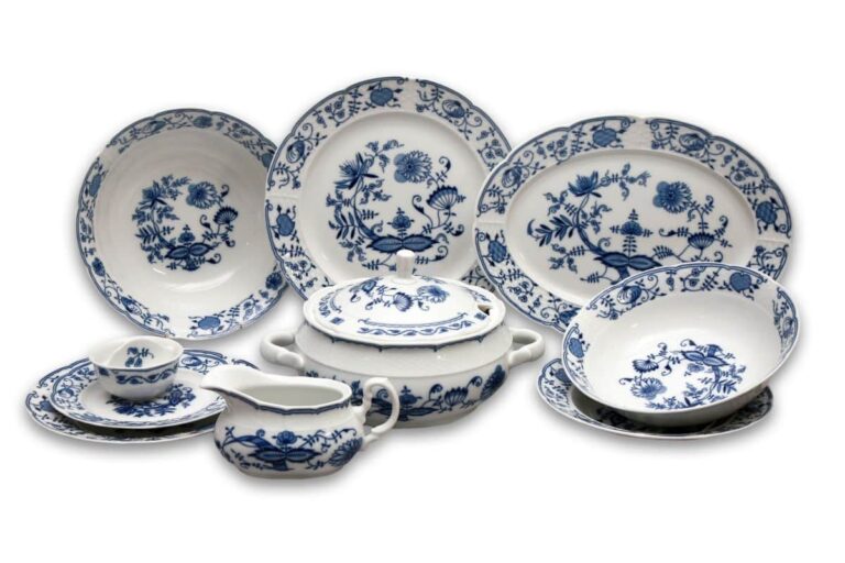 Set de prânz pentru 6 persoane Blue onion