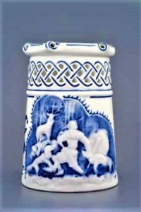 Cibulák – Korbel prelamovaný s reliéfom 0.4 l – originál cibuľový porcelán 1. akosť