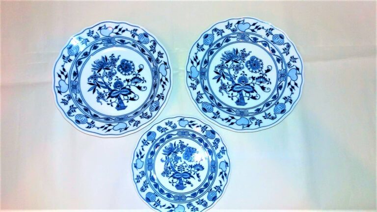 Blue onion - set farfurii 18 părți - porțelan original Blue onion