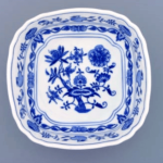 Cibulák – Misa šalátová 4-hranná 19 cm – originálny cibuľový porcelán 1. akosť