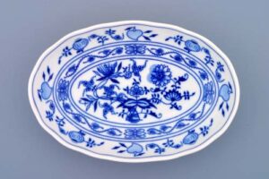 Cibulák – Misa šalátová oválna 20 cm – originálny cibuľový porcelán 1. akosť