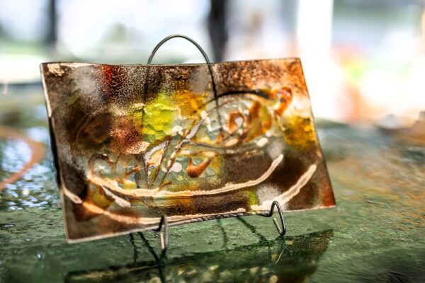 Sticlă de artă Veronika Rusňáková 16x29 cm