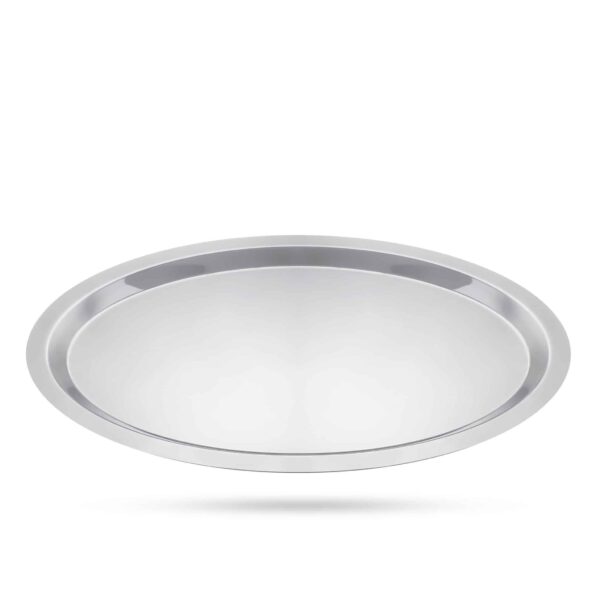 Tavă ovală din oțel inoxidabil 57 cm