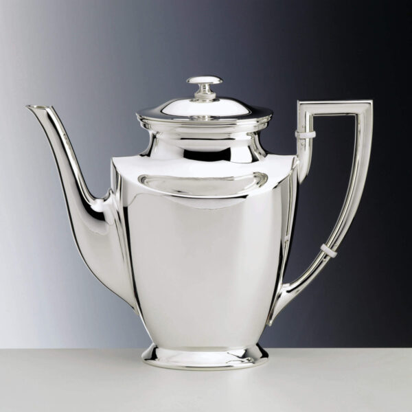 Oala de cafea argintie 1,1 L