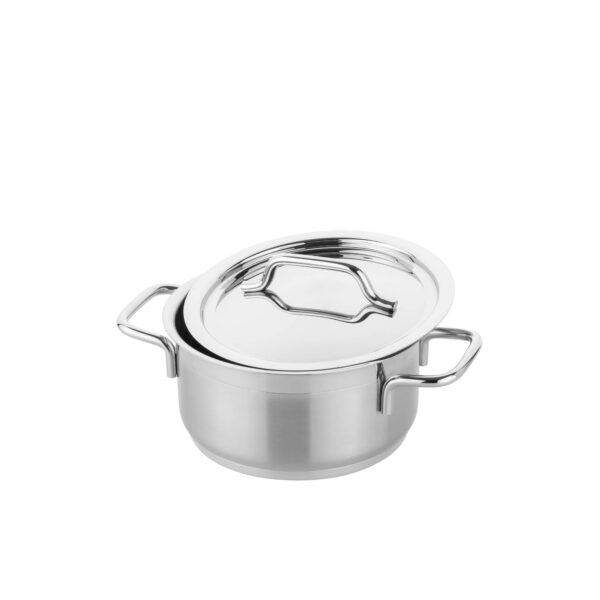Sosieră din otel inoxidabil 1,5 L cu capac