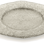 Farfurie DIAMAN bej D34 cm H2 cm