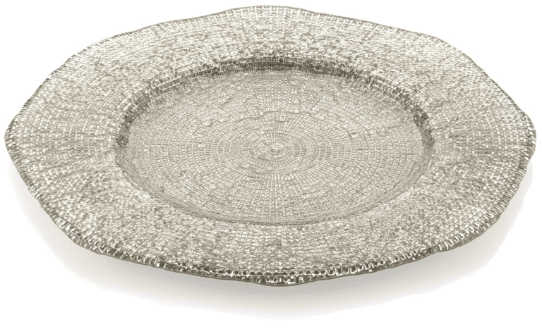 Farfurie DIAMAN bej D34 cm H2 cm