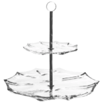 Miska Calyp two tier plate 33 cm