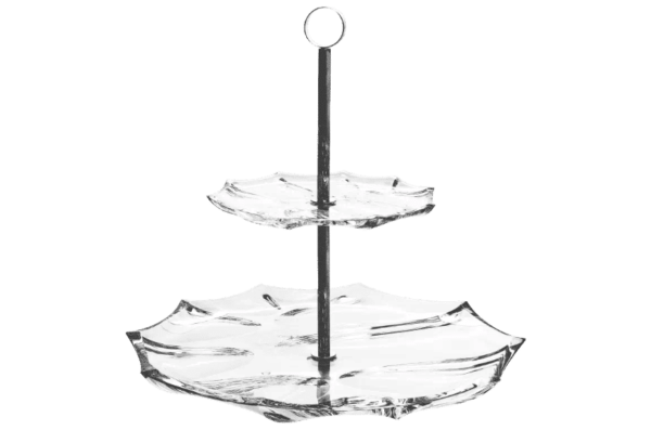 Miska Calyp two tier plate 33 cm