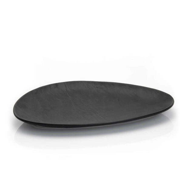 Farfurie 36x23cm Neagra - SLATE DESIGN