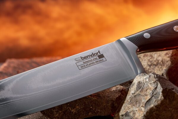 Cuțit Damascus Santoku 20,5 cm - imagine 2