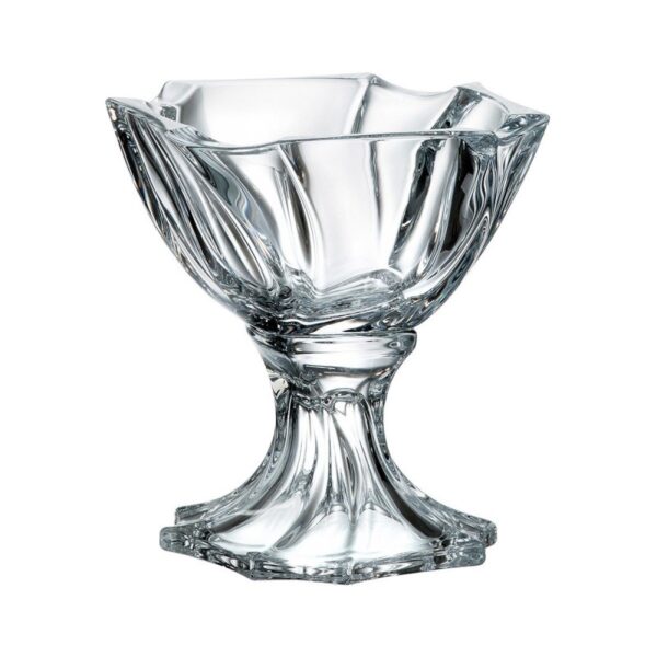 Vas de cristal pe picior Nep 19 cm