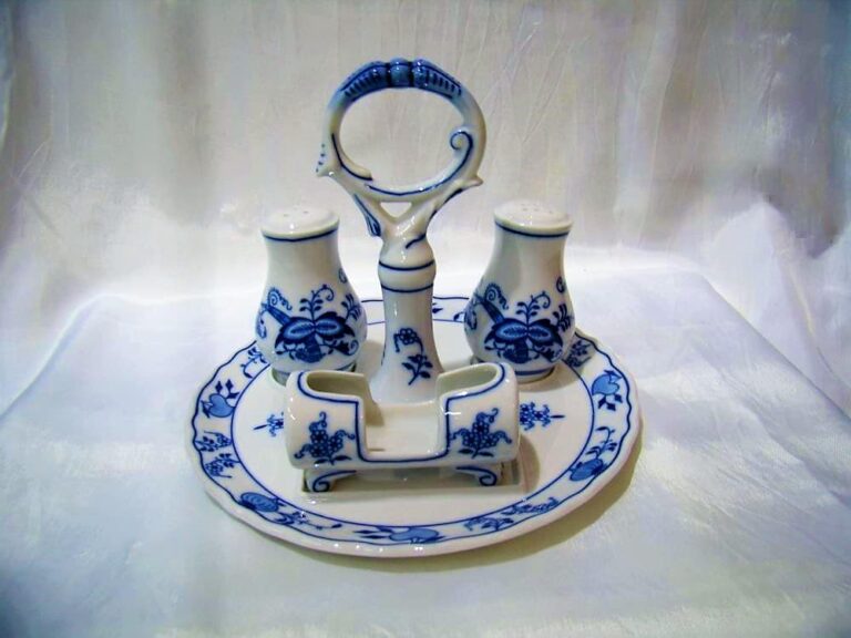 Blue onion - Set de masa - porțelan original Blue onion
