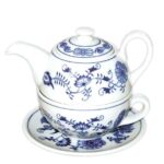 Blue onion - Set ceai Duo - porțelan original Blue onion