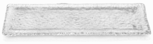 Podnos DIAMAN číry 53 x 17 cm H1,5 cm
