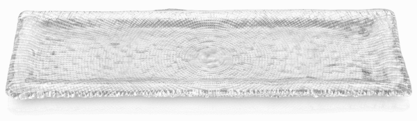 Podnos DIAMAN číry 53 x 17 cm H1,5 cm