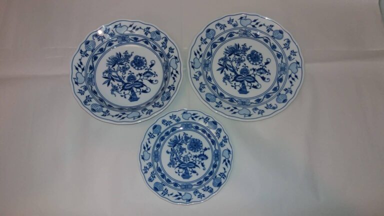 Blue onion - set farfurii 18 părți - porțelan original Blue onion